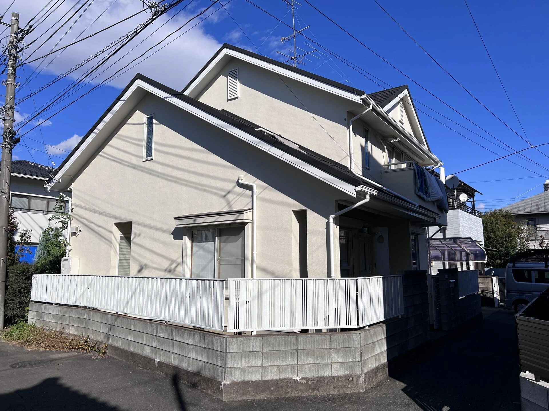 画像7582：外壁塗装･屋根カバー～次世代の１液水性フッ素樹脂塗料～｜桶川市｜